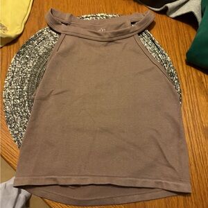 Brown Halter Top